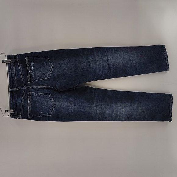 Liverpool Girlfriend Denim Jeans Size 25 Aloe Vera Color Stretch Light Distress - Picture 9 of 14